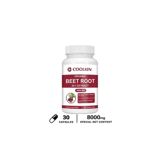 Beet Root Capsules Beetroot Powder Supports Blood Pressure, Athletic Performance, Digestive, Immune System