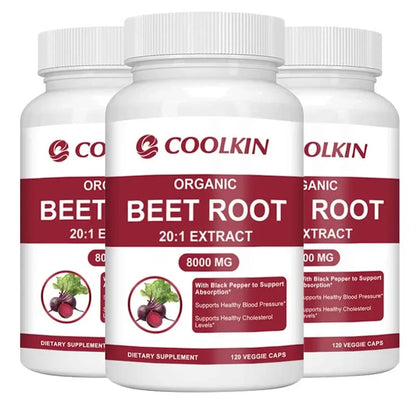 Beet Root Capsules Beetroot Powder Supports Blood Pressure, Athletic Performance, Digestive, Immune System